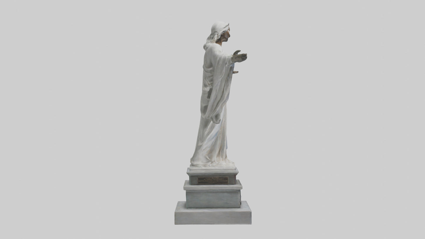 Enduring Peace statue model VR / AR / low-poly