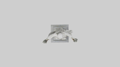 Enduring Peace statue model VR / AR / low-poly