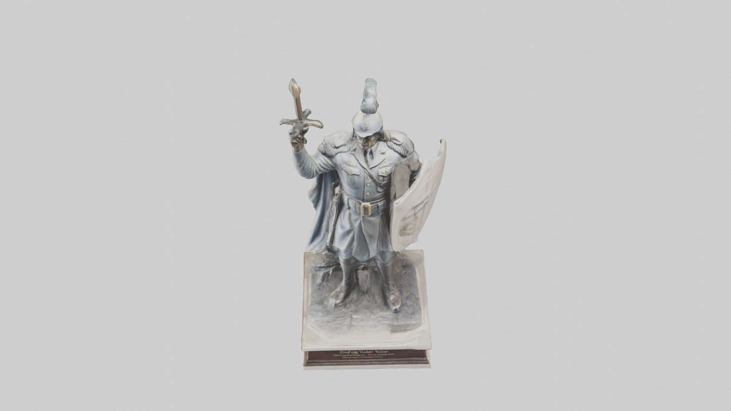 3D model Enduring Valor statue model VR / AR / low-poly