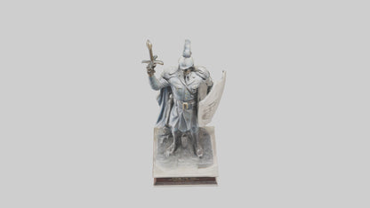 3D model Enduring Valor statue model VR / AR / low-poly