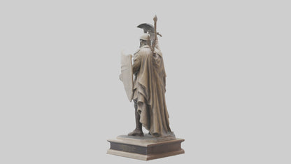 3D model Enduring Valor statue model VR / AR / low-poly
