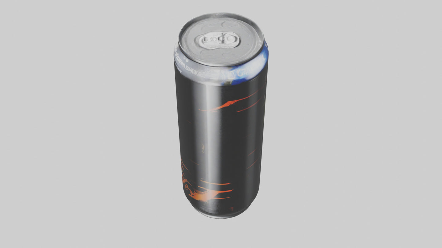 Energy Drink Can model VR / AR / low-poly
