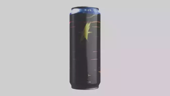 Energy Drink Can model VR / AR / low-poly