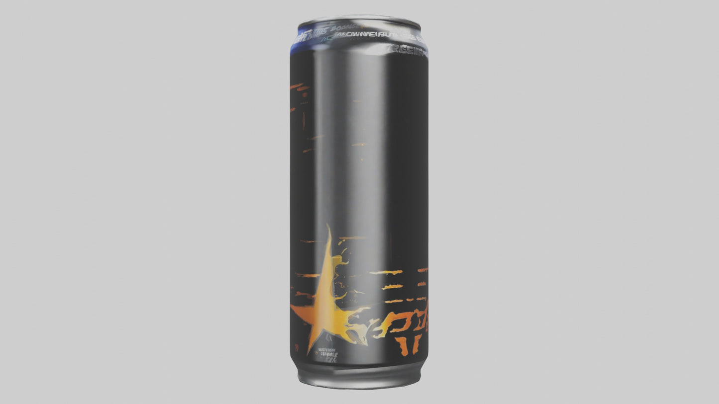Energy Drink Can model VR / AR / low-poly
