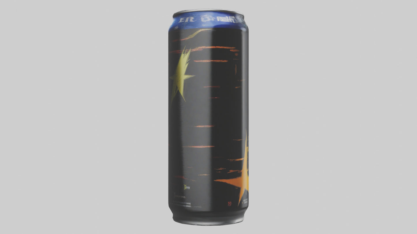 Energy Drink Can model VR / AR / low-poly