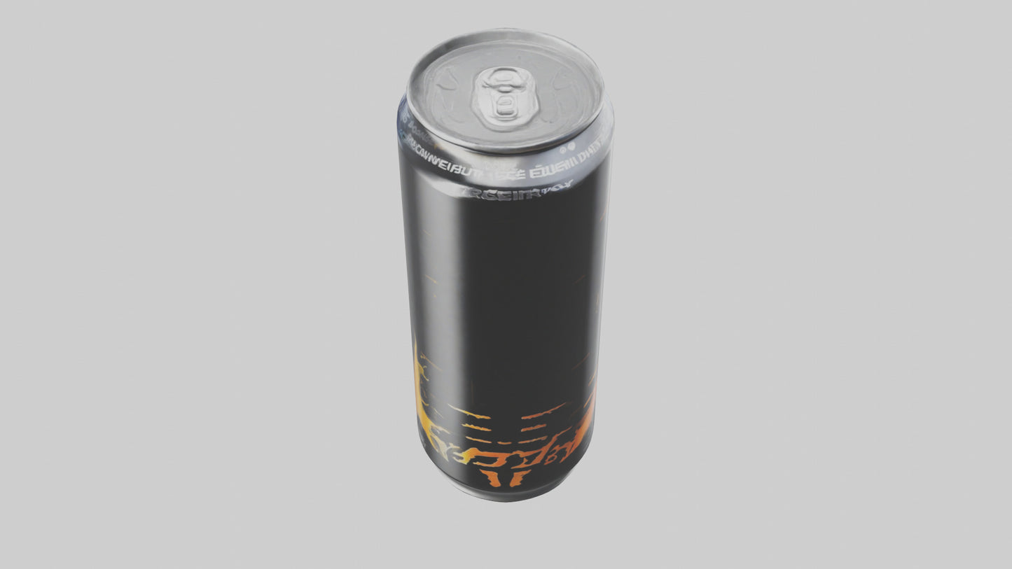 Energy Drink Can model VR / AR / low-poly