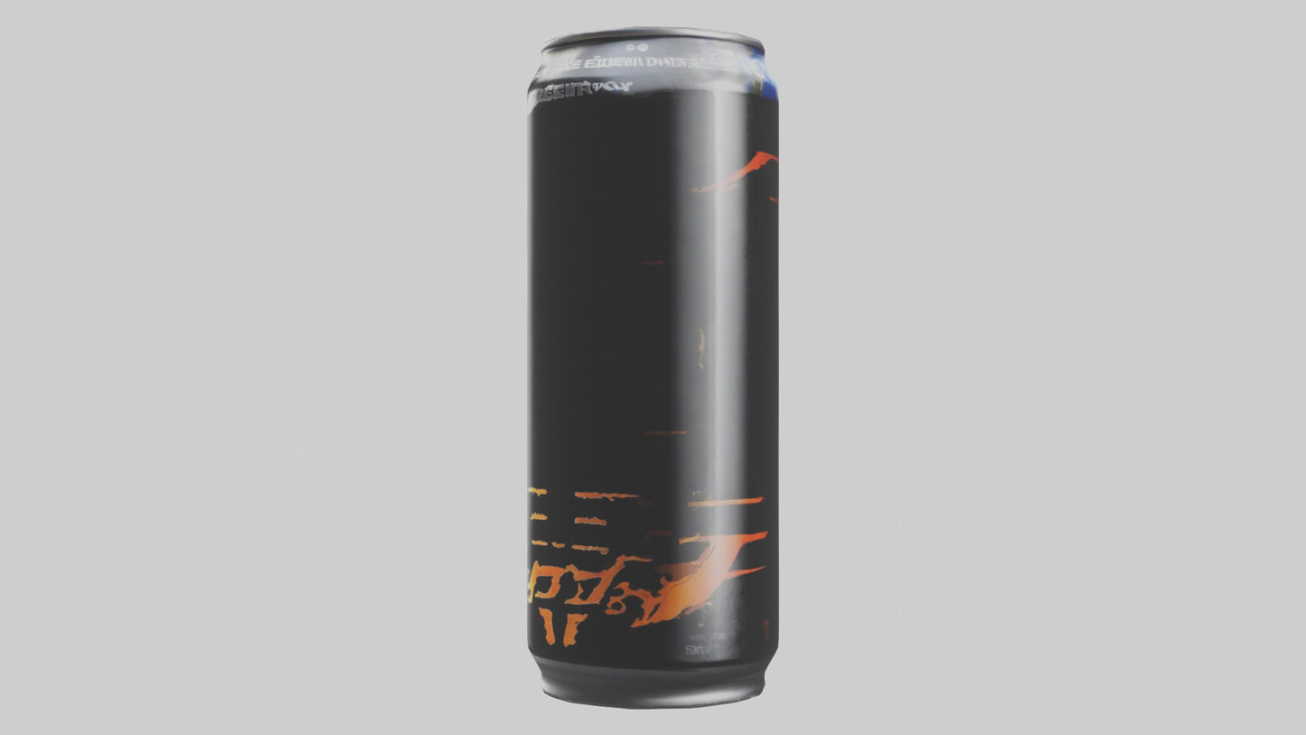 Energy Drink Can model VR / AR / low-poly