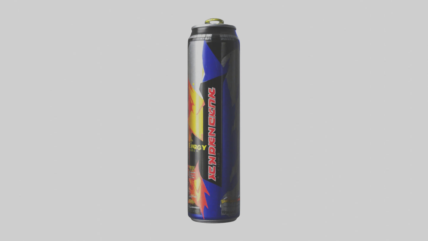 3D model Energy drink model VR / AR / low-poly