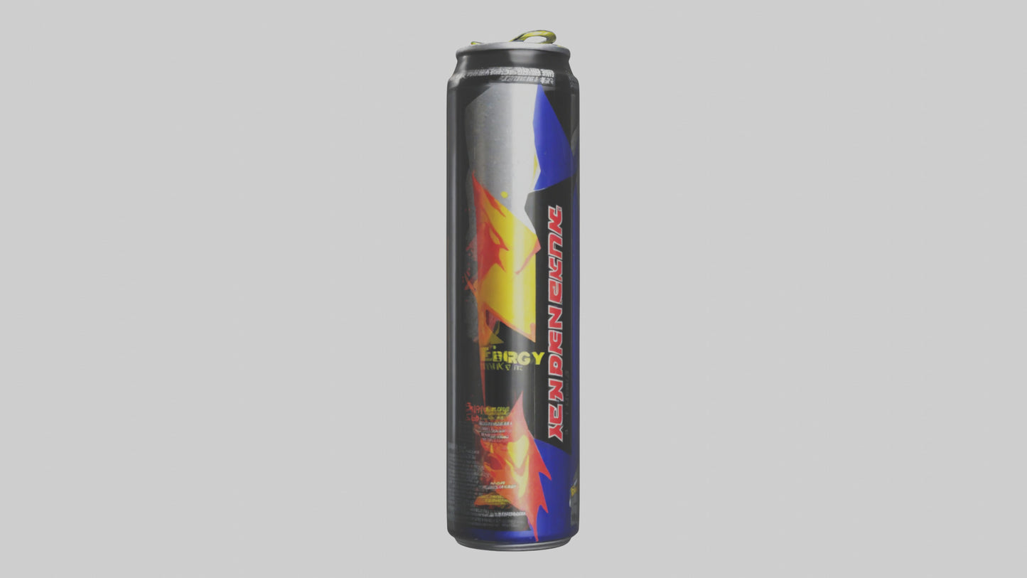 3D model Energy drink model VR / AR / low-poly
