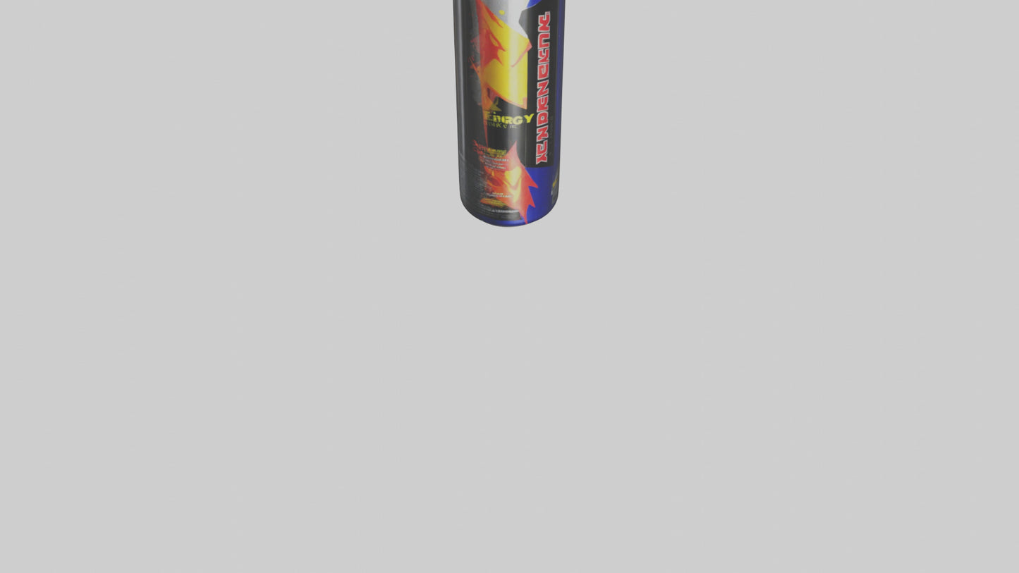 3D model Energy drink model VR / AR / low-poly