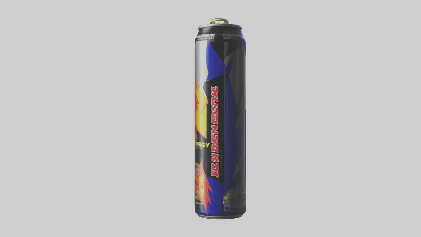 3D model Energy drink model VR / AR / low-poly