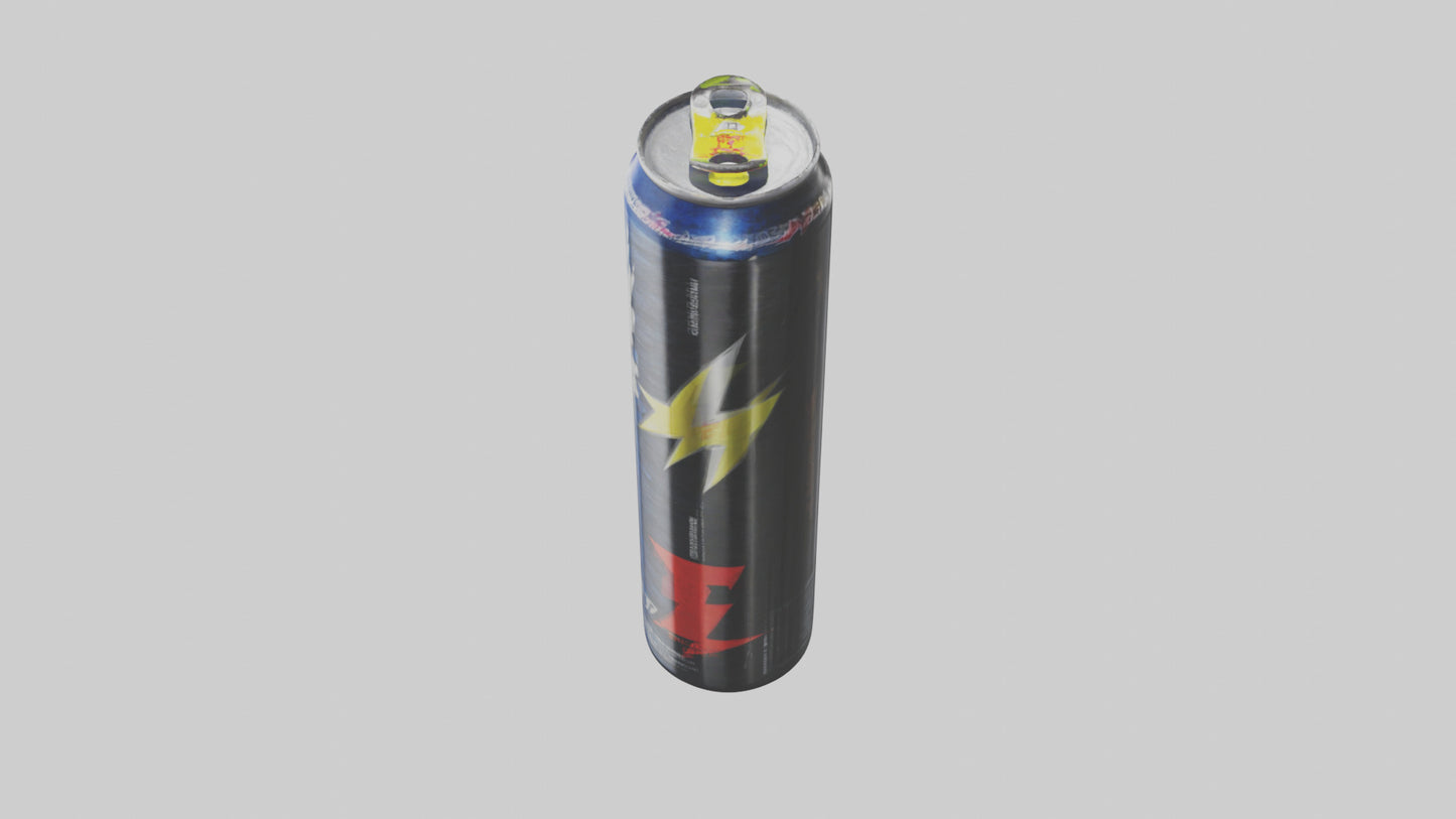 3D model Energy drink model VR / AR / low-poly