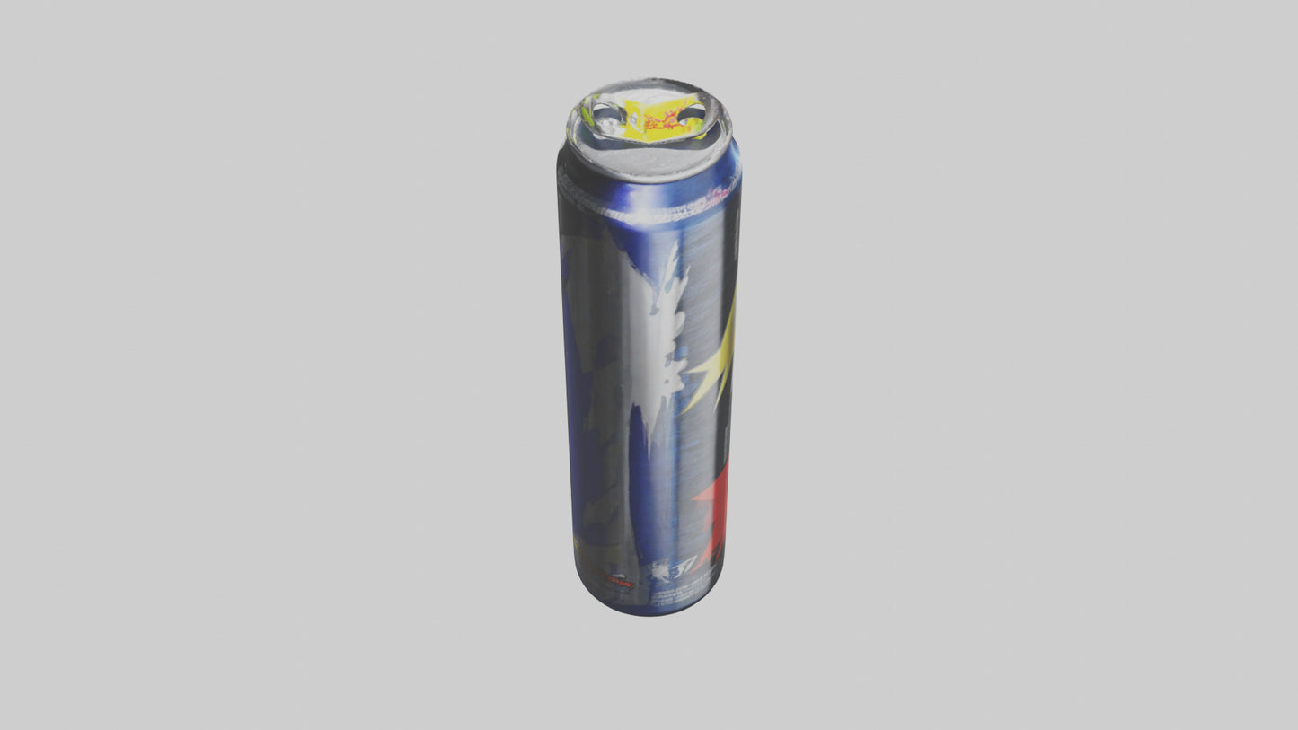 3D model Energy drink model VR / AR / low-poly