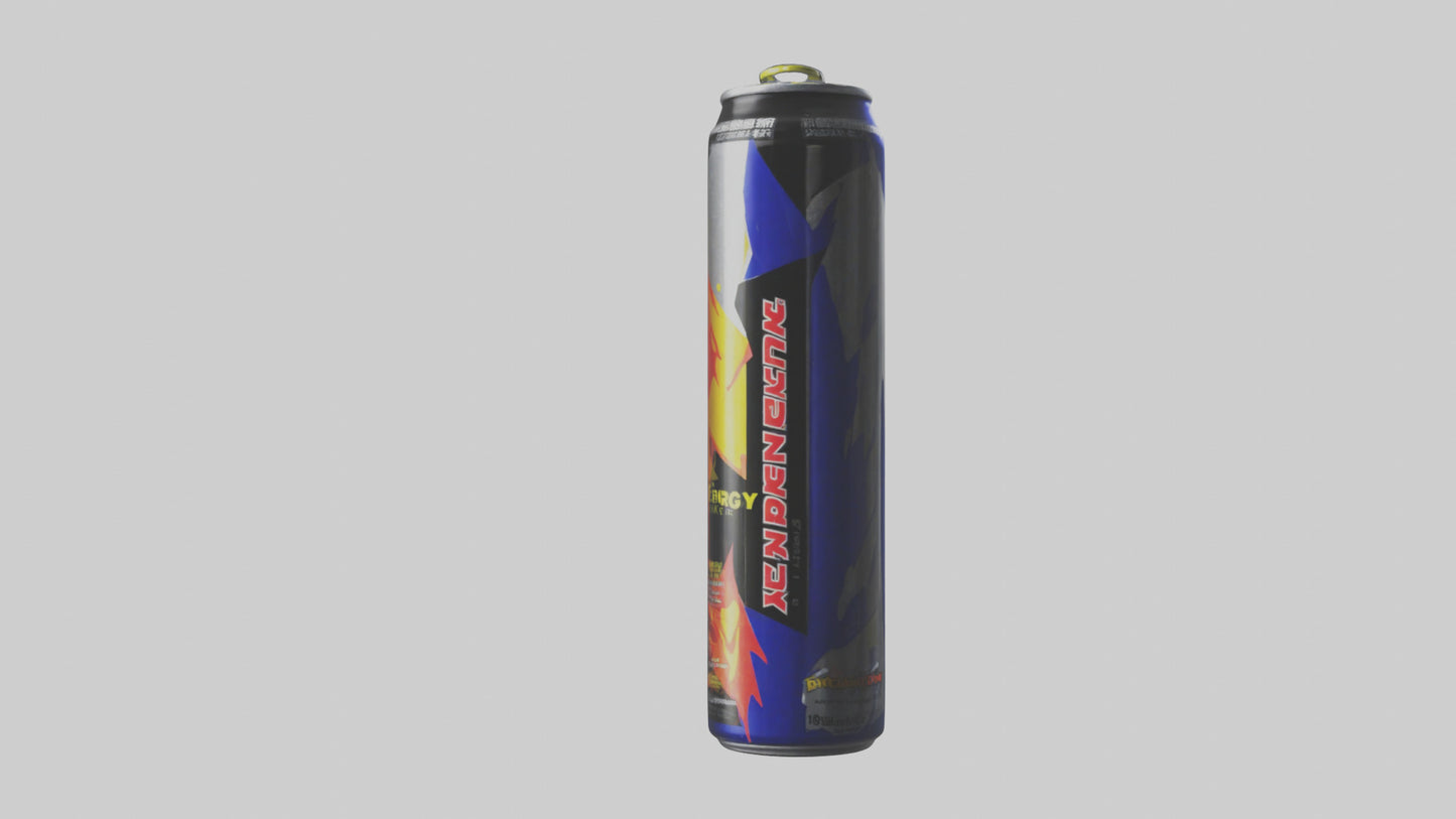 3D model Energy drink model VR / AR / low-poly