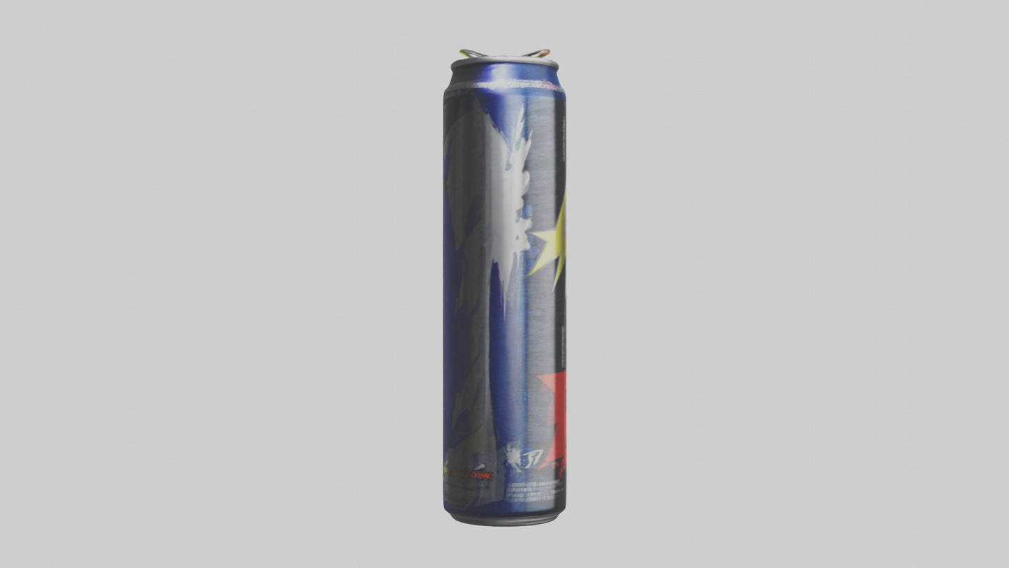 3D model Energy drink model VR / AR / low-poly