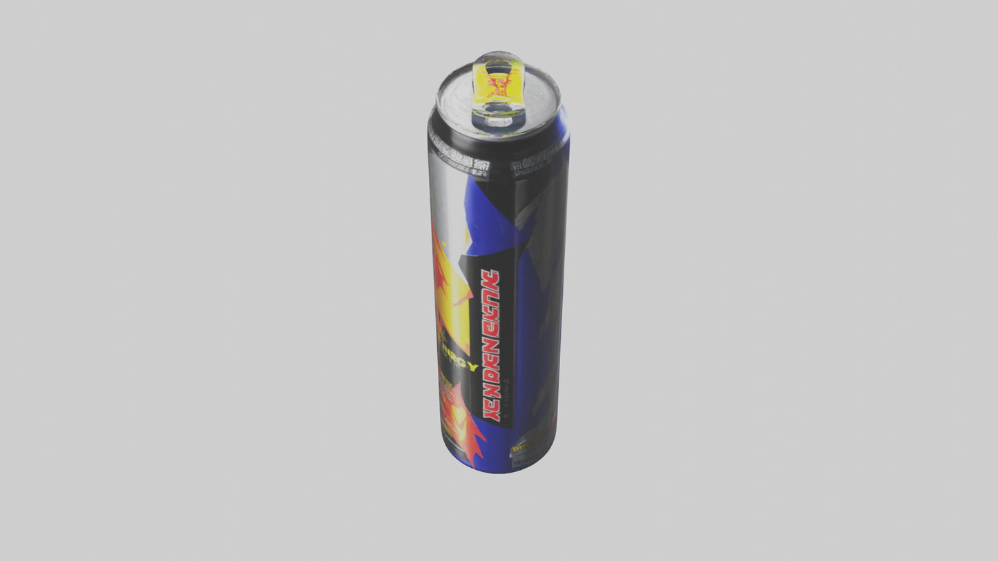 3D model Energy drink model VR / AR / low-poly