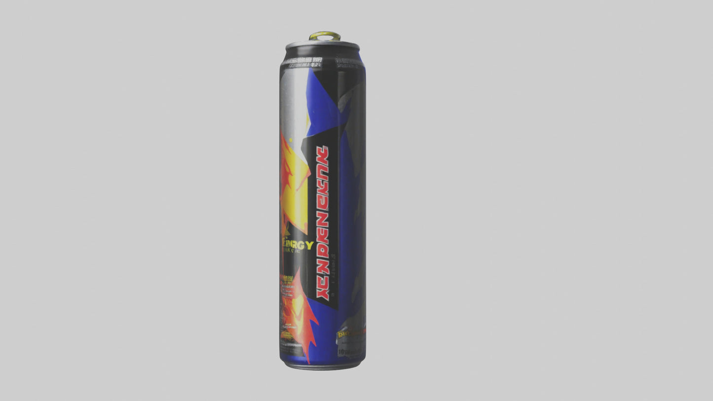 3D model Energy drink model VR / AR / low-poly