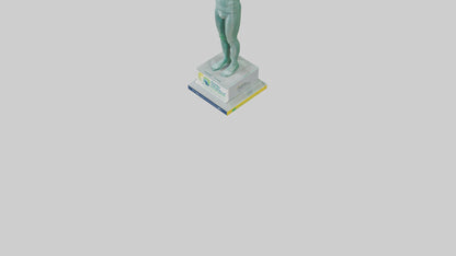 3D model Energy Efficiency Champion Statue model VR / AR / low-poly