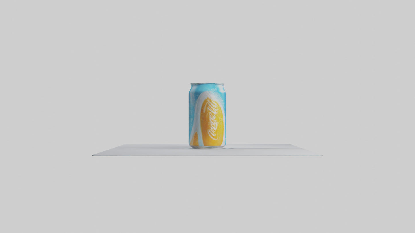 3D model Energy soda model VR / AR / low-poly