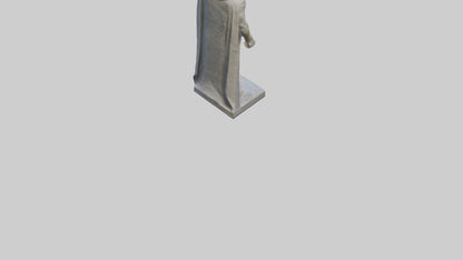 3D model Enlil statue model VR / AR / low-poly