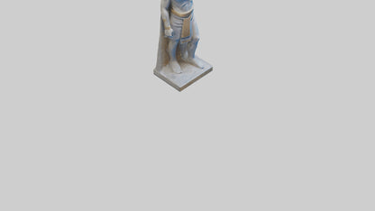 3D model Enlil statue model VR / AR / low-poly