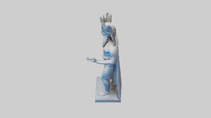 3D model Enlil statue model VR / AR / low-poly