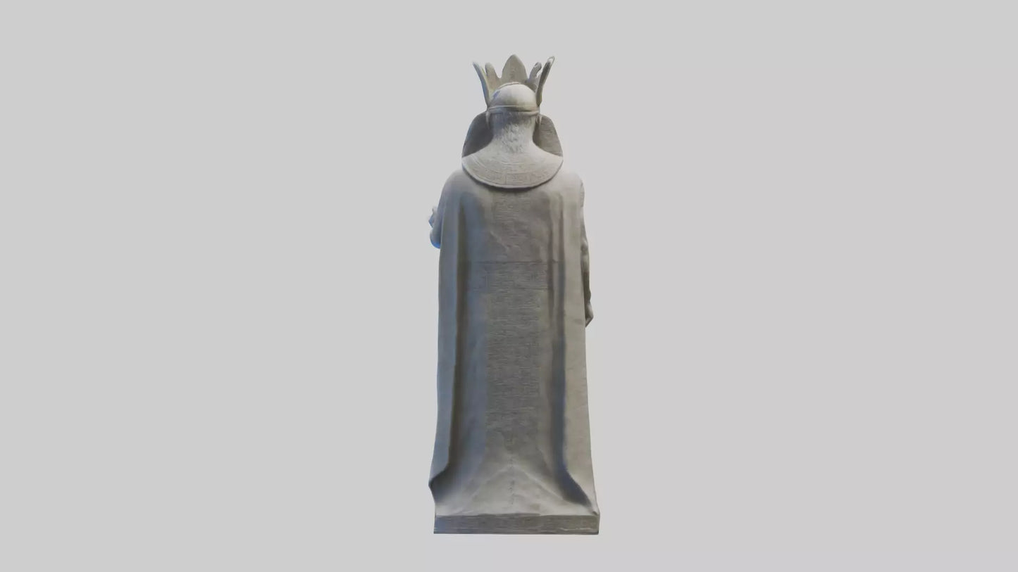3D model Enlil statue model VR / AR / low-poly