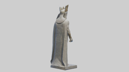 3D model Enlil statue model VR / AR / low-poly