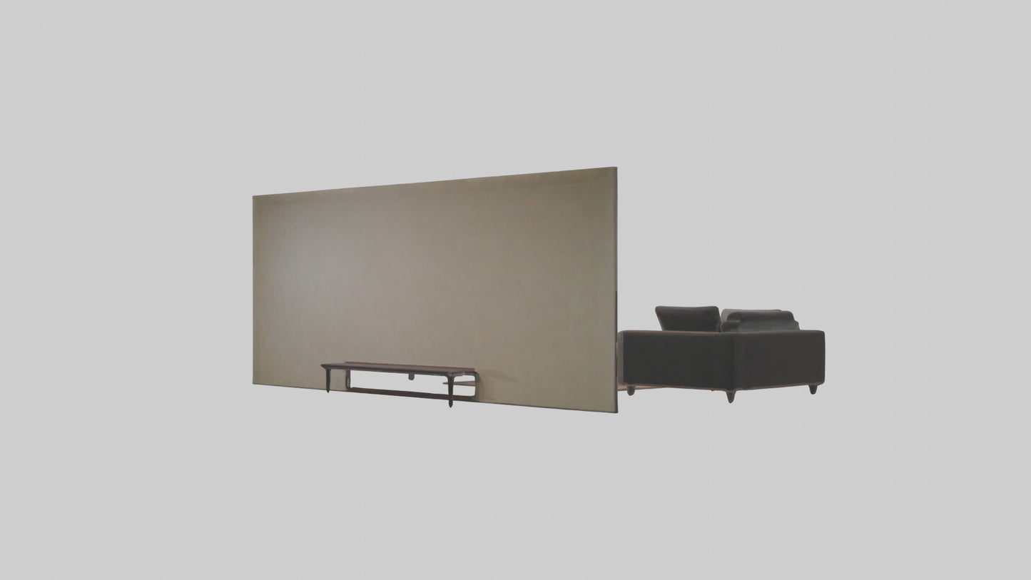 3D model Entertainment Room VR / AR / low-poly