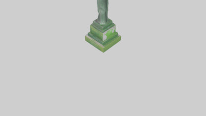3D model Environmental Hope Statue model VR / AR / low-poly