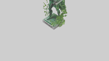 3D model Environmental Protection Hero Statue model VR / AR / low-poly