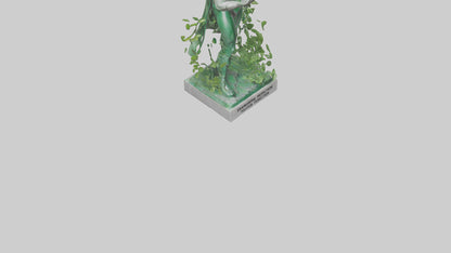 3D model Environmental Protection Hero Statue model VR / AR / low-poly