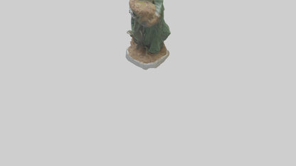 3D model Environmental Restoration Statue model VR / AR / low-poly