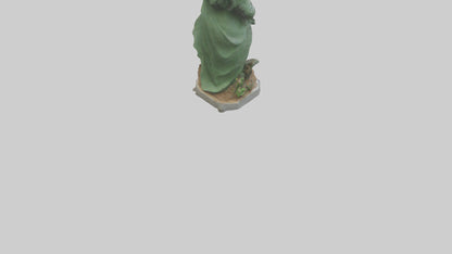 3D model Environmental Restoration Statue model VR / AR / low-poly
