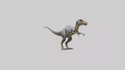 Eoraptor model VR / AR / low-poly