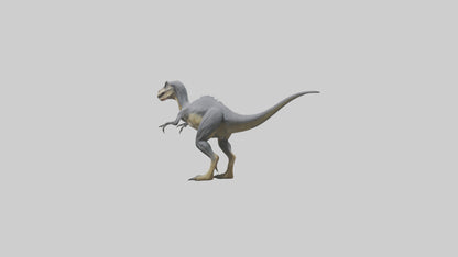 Eoraptor model VR / AR / low-poly