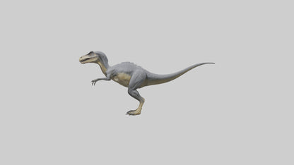 Eoraptor model VR / AR / low-poly
