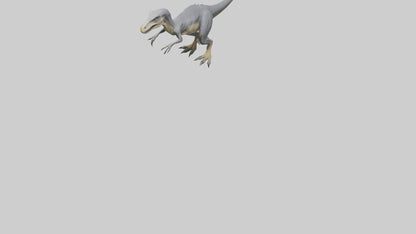 Eoraptor model VR / AR / low-poly