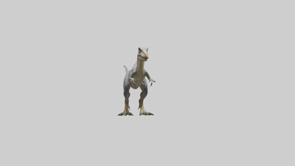 Eoraptor model VR / AR / low-poly