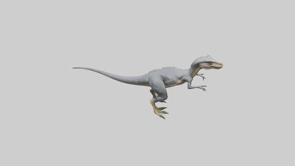Eoraptor model VR / AR / low-poly