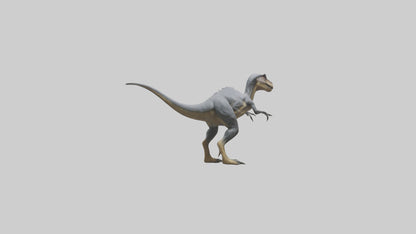 Eoraptor model VR / AR / low-poly