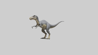 Eoraptor model VR / AR / low-poly