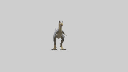 Eoraptor model VR / AR / low-poly