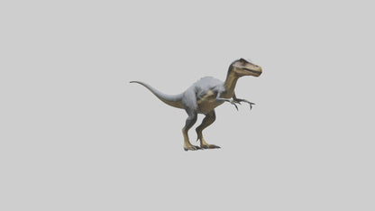 Eoraptor model VR / AR / low-poly
