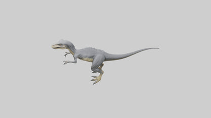 Eoraptor model VR / AR / low-poly