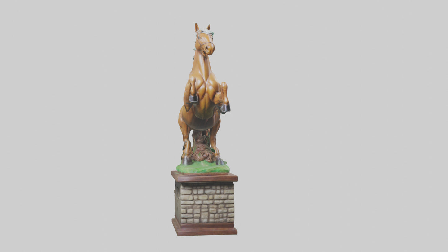 3D model Epona statue model VR / AR / low-poly