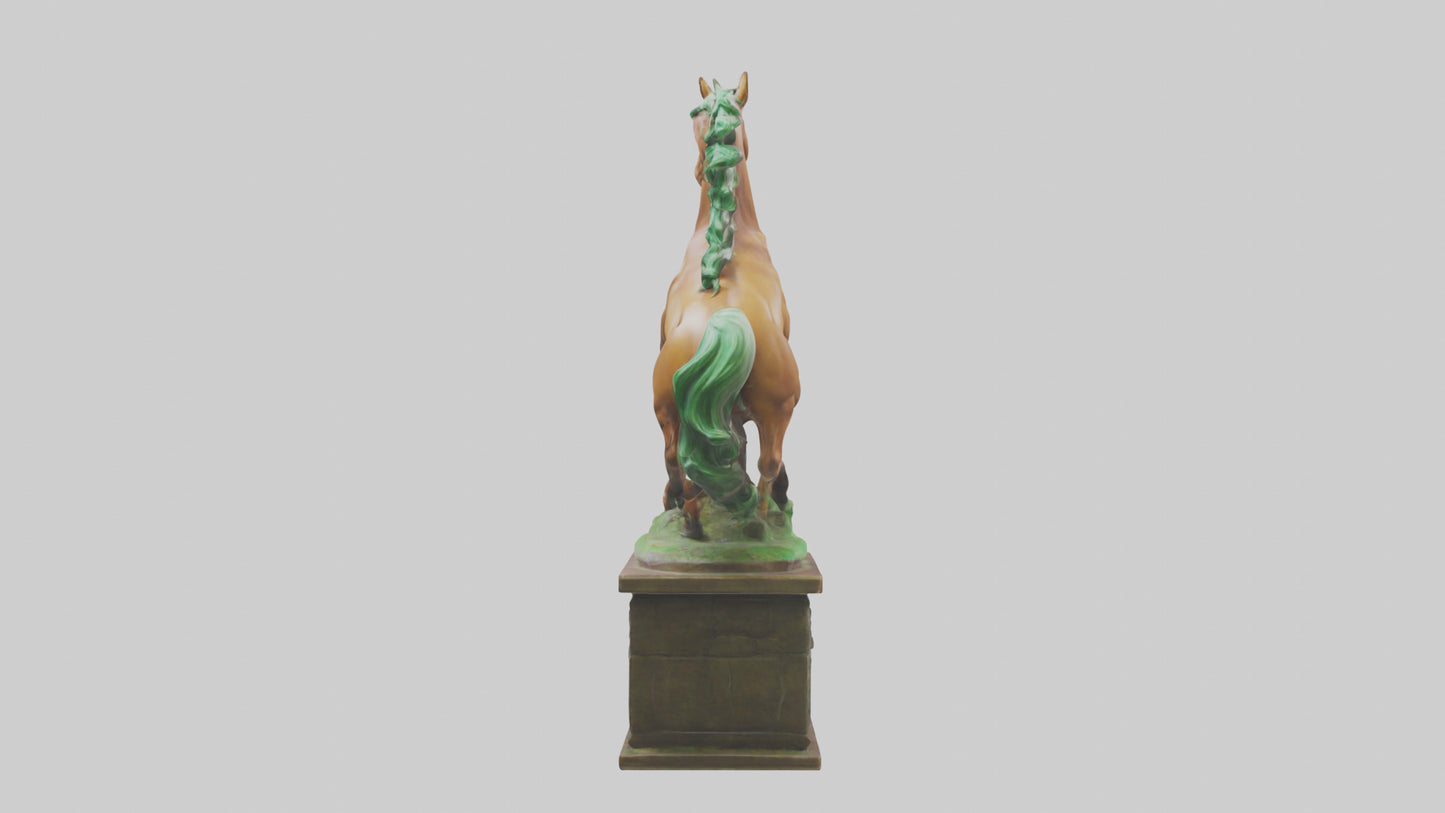 3D model Epona statue model VR / AR / low-poly