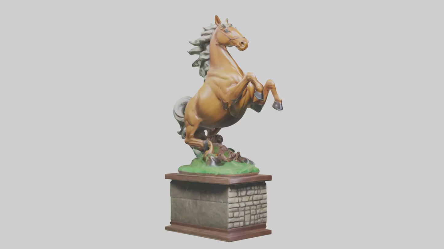 3D model Epona statue model VR / AR / low-poly