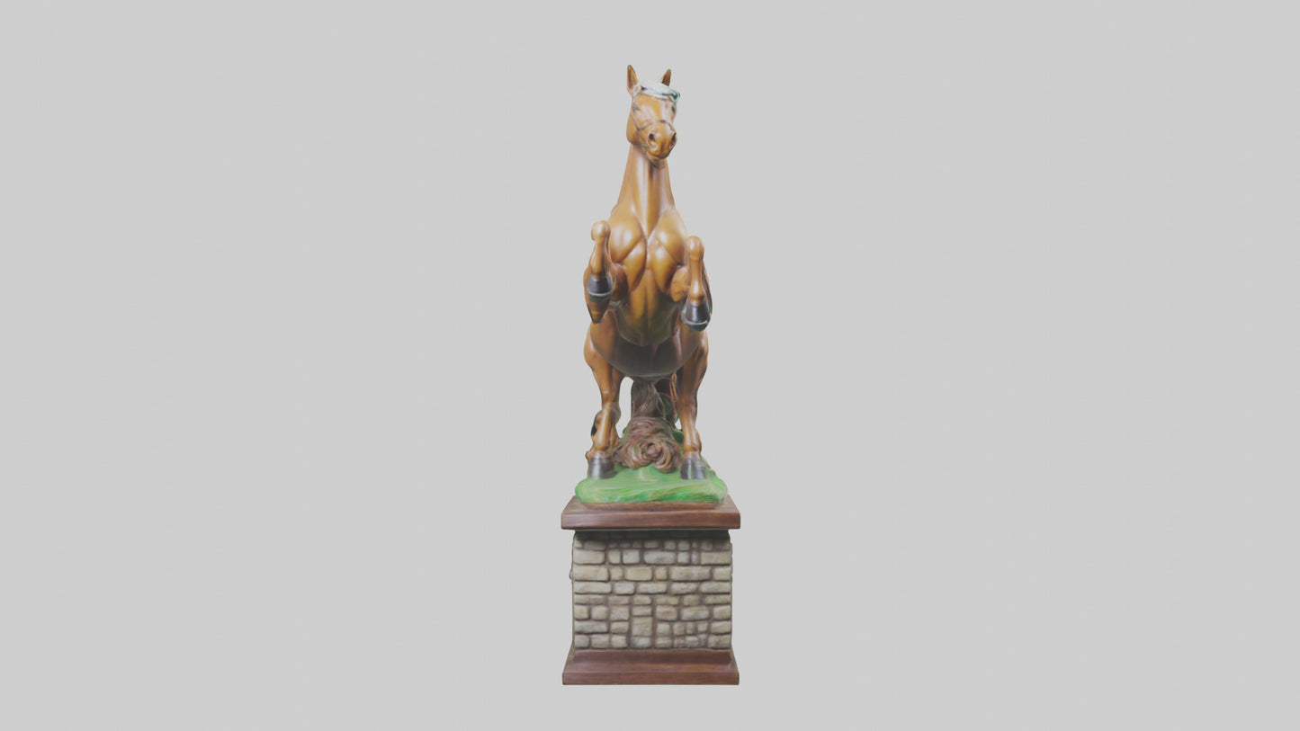 3D model Epona statue model VR / AR / low-poly