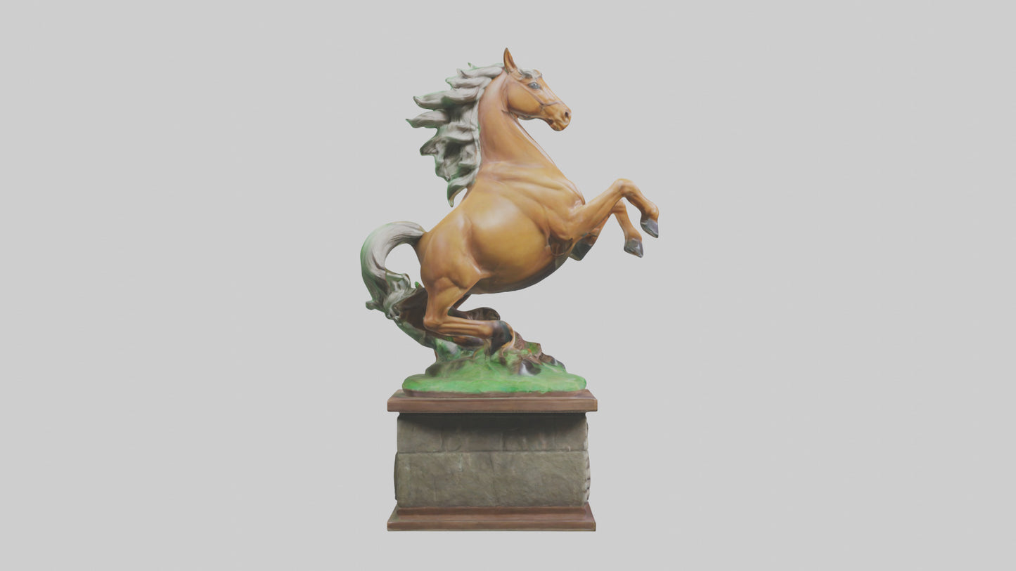 3D model Epona statue model VR / AR / low-poly